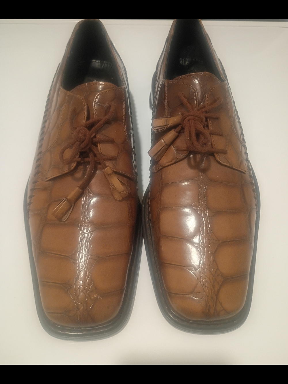 Giorgio Brutini Private Private Collection Size 9.5 Crocodile
